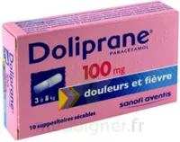 Doliprane 100 Mg Suppositoires Sécables 2plq/5 (10) à MANDUEL