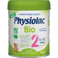 Physiolac Bio 2 Lait Pdre B/800g à MANDUEL