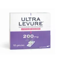 Ultra-levure 200 Mg Gélules Plq/10 à MANDUEL
