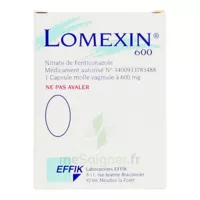 Lomexin 600 Mg Caps Molle Vaginale Plq/1 à MANDUEL