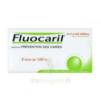 Fluocaril Bi-fluoré 250 Mg Pâte Dentifrice Menthe 2t/125ml à MANDUEL