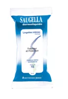 Saugella Lingette Dermoliquide Hygiène Intime Paquet/15 à MANDUEL